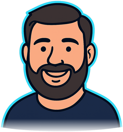 Portrait illustr&eacute; de Jihan Trocchia, fondateur de Golem Tech